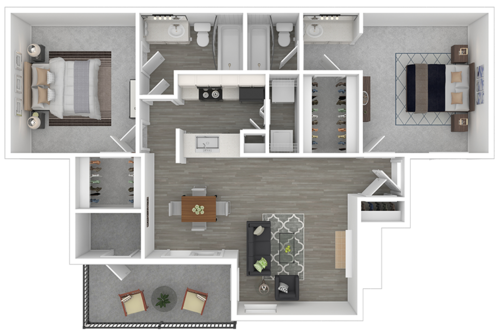 Sedona Park Irving Floorplan 4