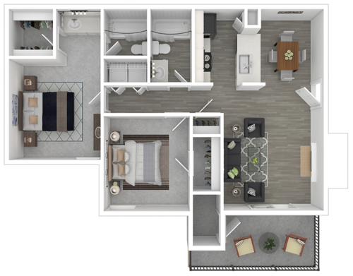 Sedona Park Irving Floorplan 5