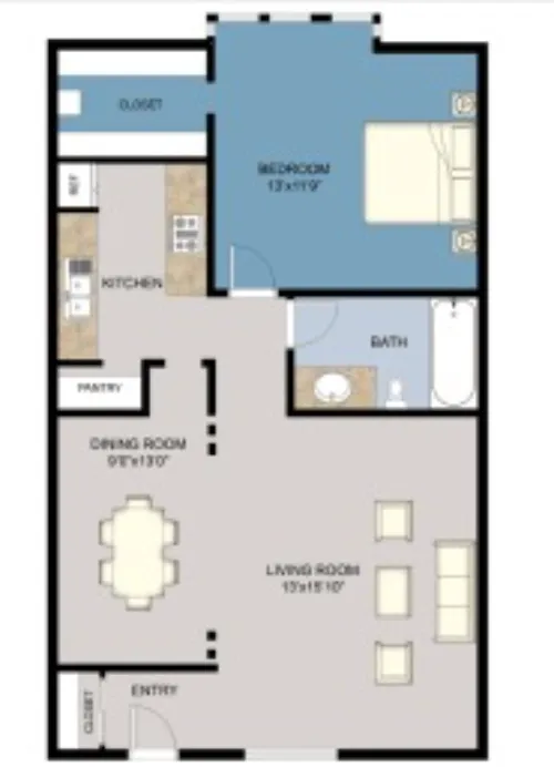 Shenandoah Apartments Richardson FloorPlan 2