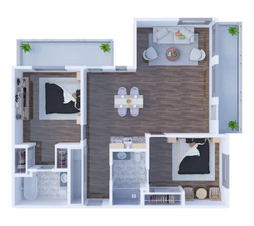 Solstice Senior Living at Grapevine FloorPlan 3