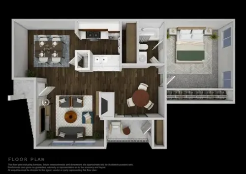 Spring Pointe floor plan 1