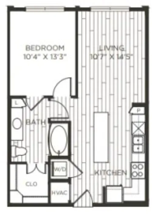 Station at Old Town Lewisville FloorPlan 1