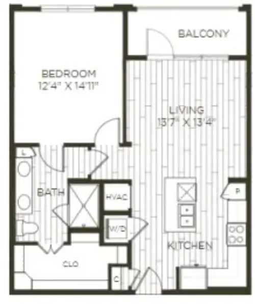 Station at Old Town Lewisville FloorPlan 8
