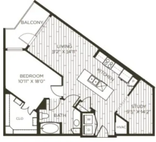 Station at Old Town Lewisville FloorPlan 9