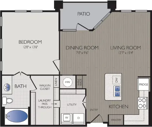 StoneLedge Grapevine Floorplan 1