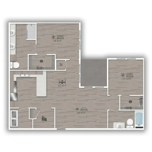 Tapestry at The Realm floor plan 14