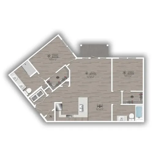 Tapestry at The Realm floor plan 15