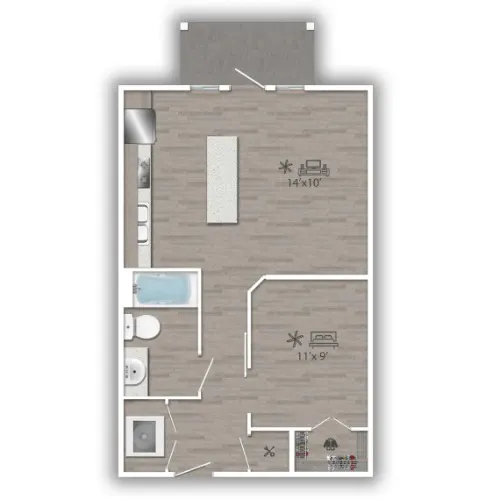 Tapestry at The Realm floor plan 2