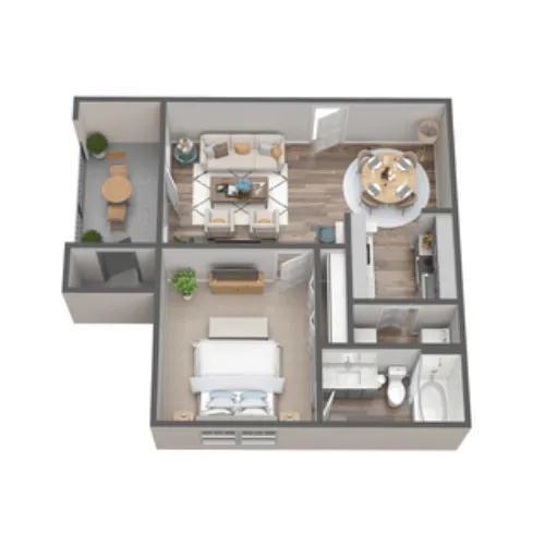 The Aidan Lewisville FloorPlan 1
