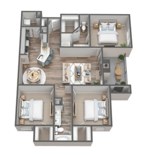 The Aidan Lewisville FloorPlan 7