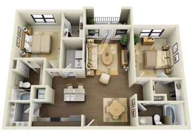 The Atlantic McKinney Ranch Floorplan 2