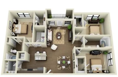 The Atlantic McKinney Ranch Floorplan 3