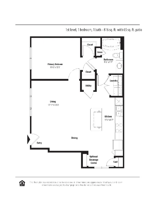 The Bradbury Grand Prairie FloorPlan 13