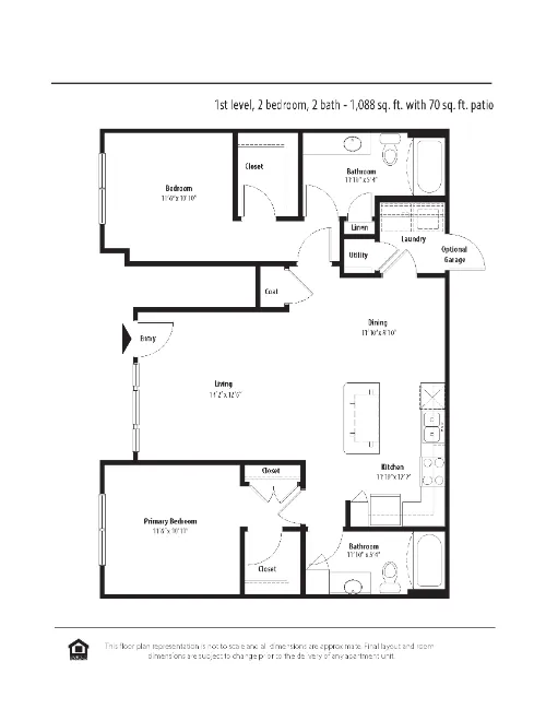 The Bradbury Grand Prairie FloorPlan 18