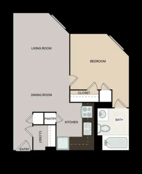 The Citizen Apartments Dallas FloorPlans 1