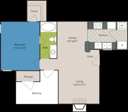 The Club at Riverchase Coppell Floorplan 2