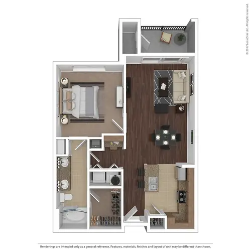 The Cortona Fairview Floorplan 3