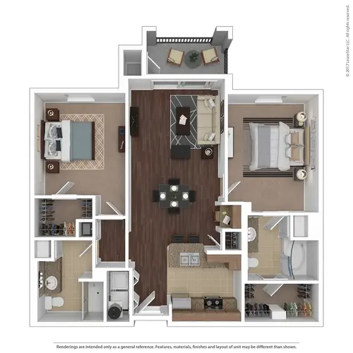 The Cortona Fairview Floorplan 7