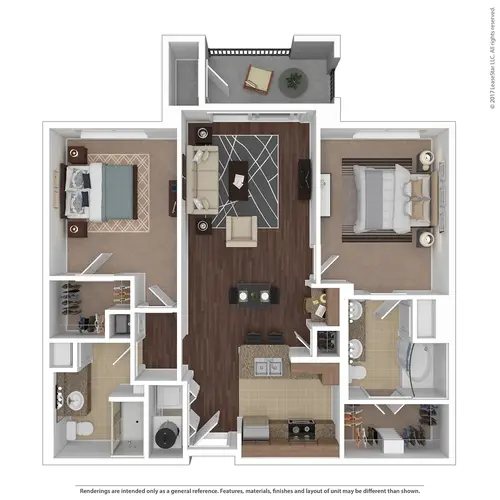 The Cortona Fairview Floorplan 9