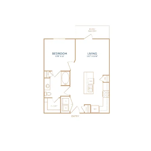 The Duvall Grand Prairie floor plan 2