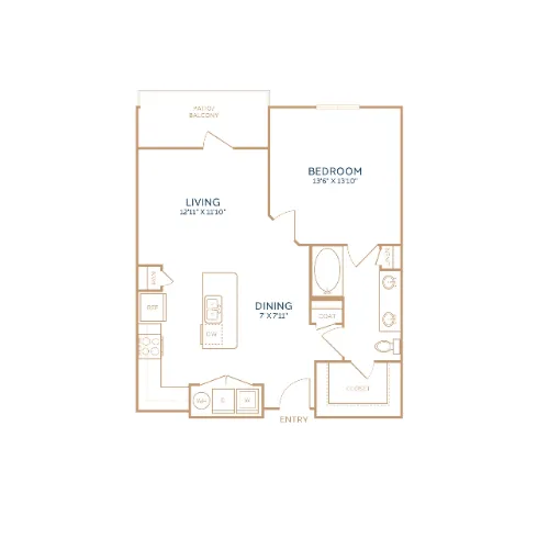 The Duvall Grand Prairie floor plan 4