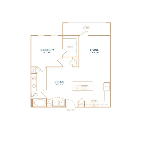 The Duvall Grand Prairie floor plan 5