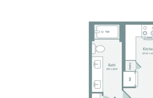 The Ellery at Westchester FloorpLan 2