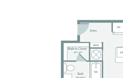 The Ellery at Westchester FloorpLan 5