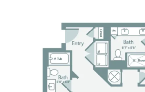 The Ellery at Westchester FloorpLan 6