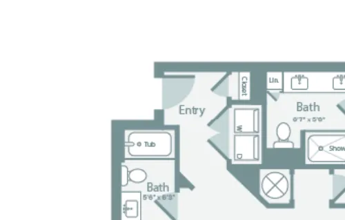 The Ellery at Westchester FloorpLan 7