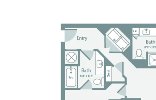 The Ellery at Westchester FloorpLan 8
