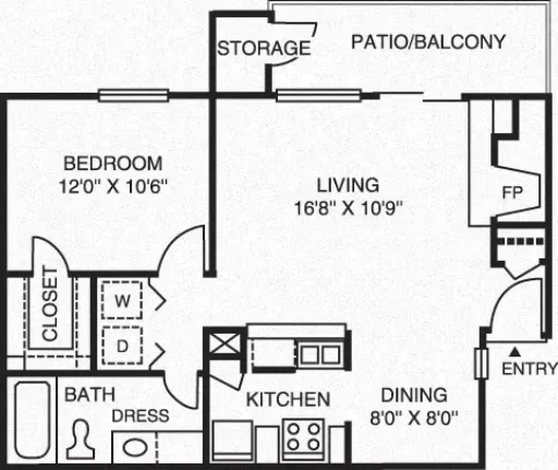 The Gables of McKinney Floorplan 4
