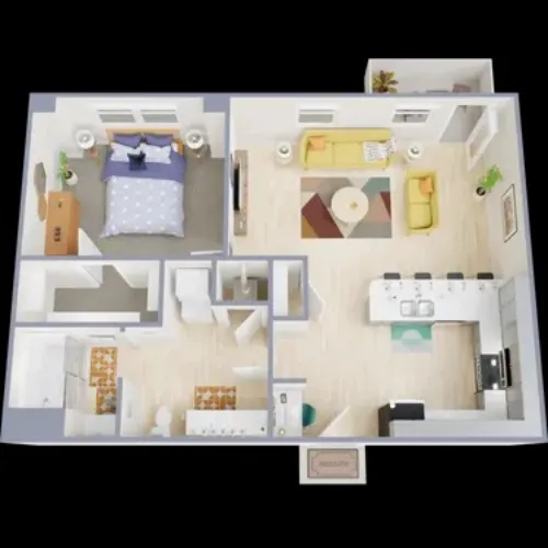The Gibson Grand Prairie FloorPlan 2