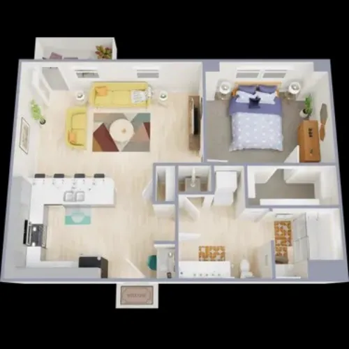The Gibson Grand Prairie FloorPlan 3