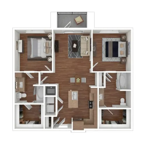 The James at Canyon Creek floor plan 6