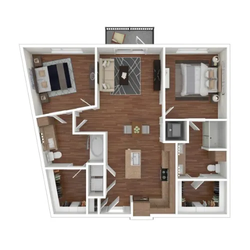 The James at Canyon Creek floor plan 7