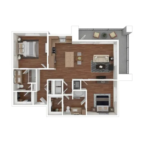 The James at Canyon Creek floor plan 9
