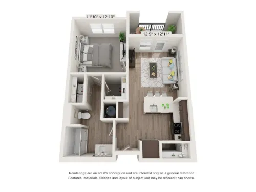 The Lakes at Grand Prairie FloorPlan 1