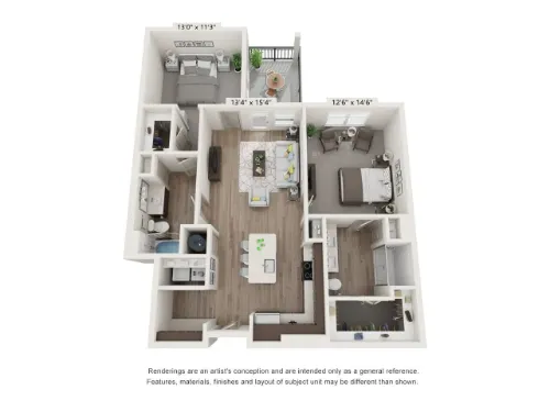 The Lakes at Grand Prairie FloorPlan 5