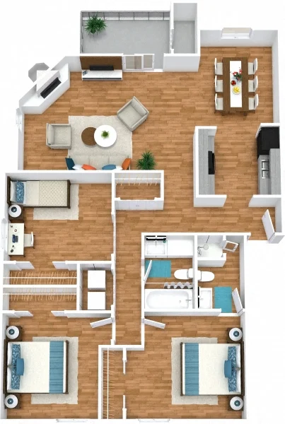 The Landings at Northgate Irving Floorplan 6