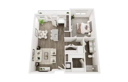 The Luxe at Las Colinas Floorplan 3