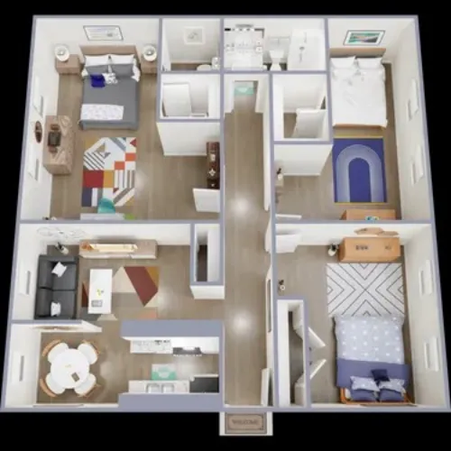 The Mirabel Grand Prairie FloorPlan 2