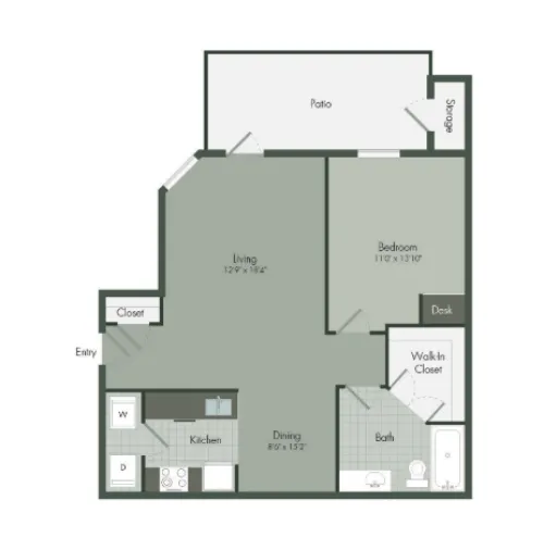 The Park on Forum Grand Prairie FloorPlan 2