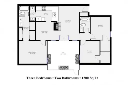 The Patios of Mckinney Floorplan 4