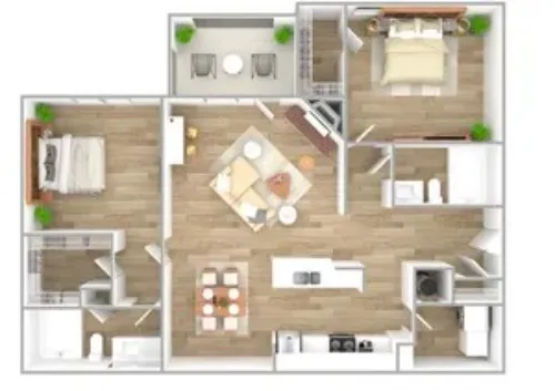 The Pointe at Vista Ridge Lewisville Floorplan 3