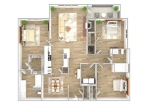 The Pointe at Vista Ridge Lewisville Floorplan 5