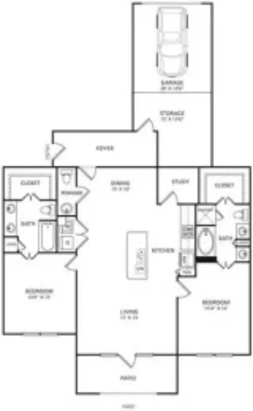 The Pradera Richardson FloorPlan 11