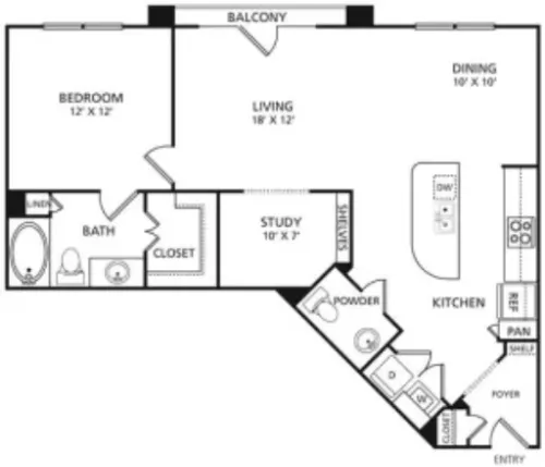 The Pradera Richardson FloorPlan 11