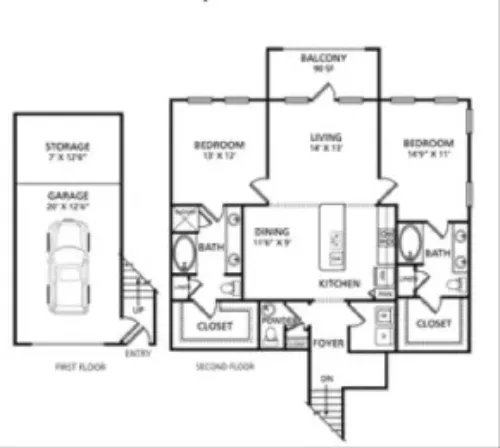 The Pradera Richardson FloorPlan 6