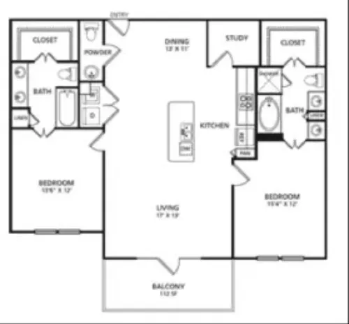 The Pradera Richardson FloorPlan 8